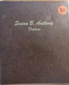 SUSAN B. ANTHONY DOLLARS - Dansco Album #8180 - USED ALBUM w/ ALL sleeves    #50