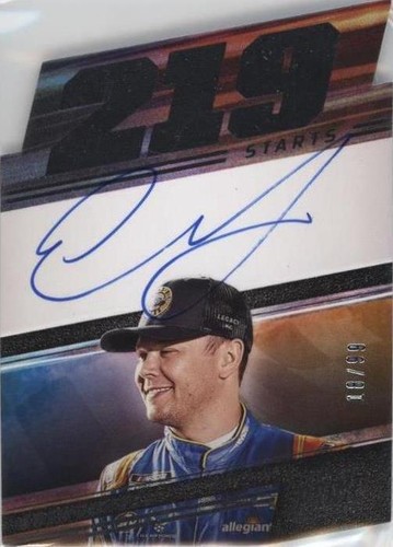 2023 Panini Prime Racing Prime Number Signature PNS-EJO Erik Jones