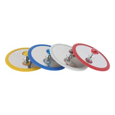 Luxury Stainless Steel Wine Glass Covers to keep bugs out. Set of 4 Bug-Free ...
