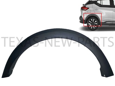 Fits 2018 2024 Nissan Kicks Rear Right Wheel Flare Molding Passenger Side