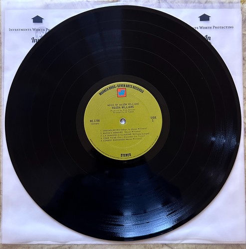 Music By MASON WILLIAMS 1969 WB WS 1788 Pitman Pressing LP Vinyl Record VG+/VG - Imagen 5 de 5