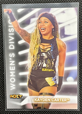 Kayden Carter #R-39 WWE NXT Topps 2021 Women's Division Wrestling Trading Card.