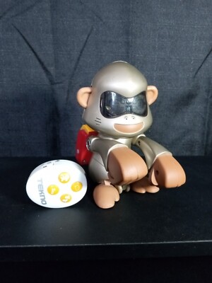 Tekno Robotic Monkey Manley Quest Robot Chimp vintage 1990s TESTED Works 