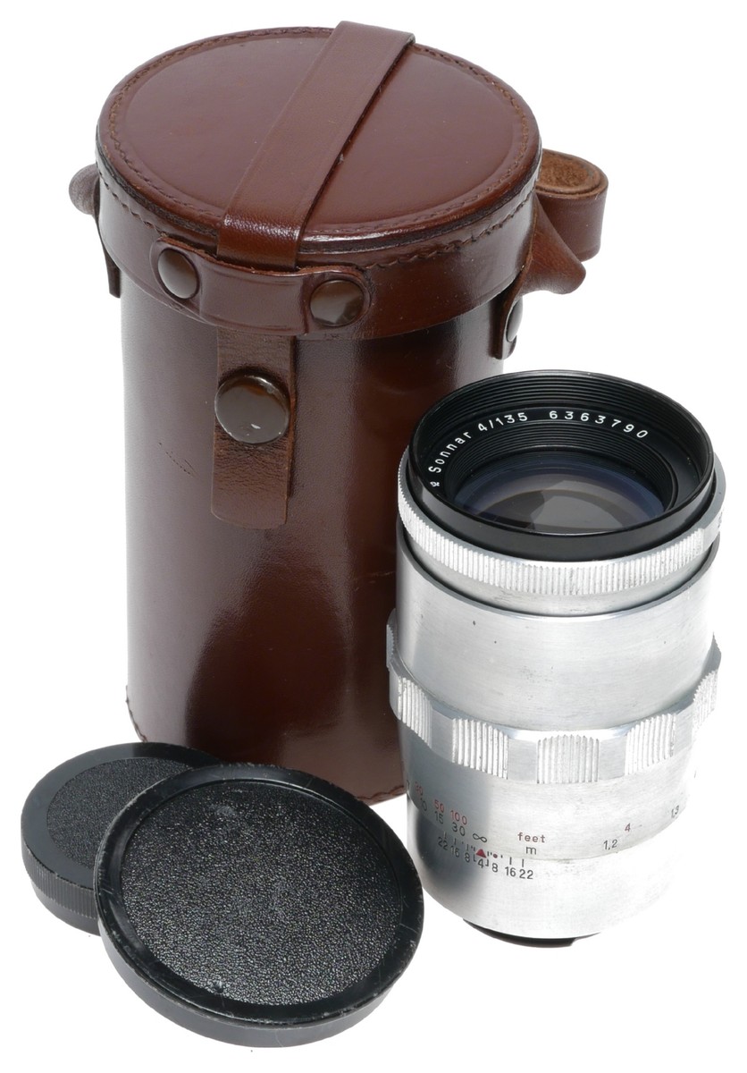 Carl Zeiss Jena Sonnar 4/135 Exakta Exa Camera Lens | eBay