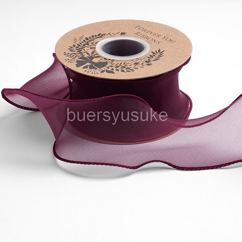 Wave Fischschwanz Rüsche durchsichtig Chiffon Organza Band matt - 6 cm*9M Rolle - Bild 20 von 29