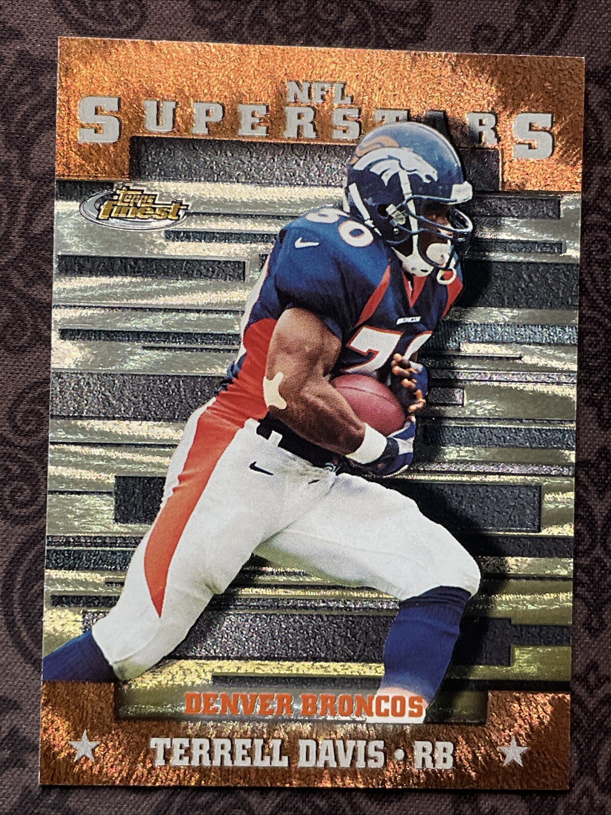 2000Topps Finest #S7 Terrell Davis NFL Superstars