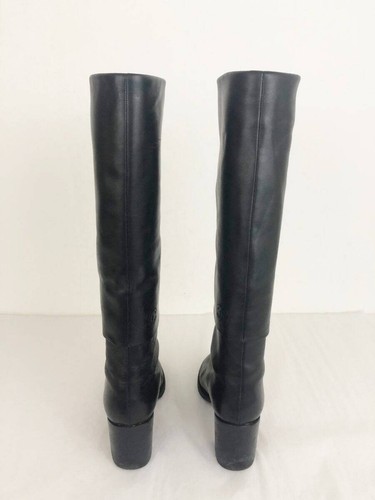 Chanel CC Botas Plegables Talla 8 - Imagen 7 de 8