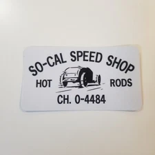 So Cal speed shop sticker decal hot rod rat vintage look drag race gasser 95