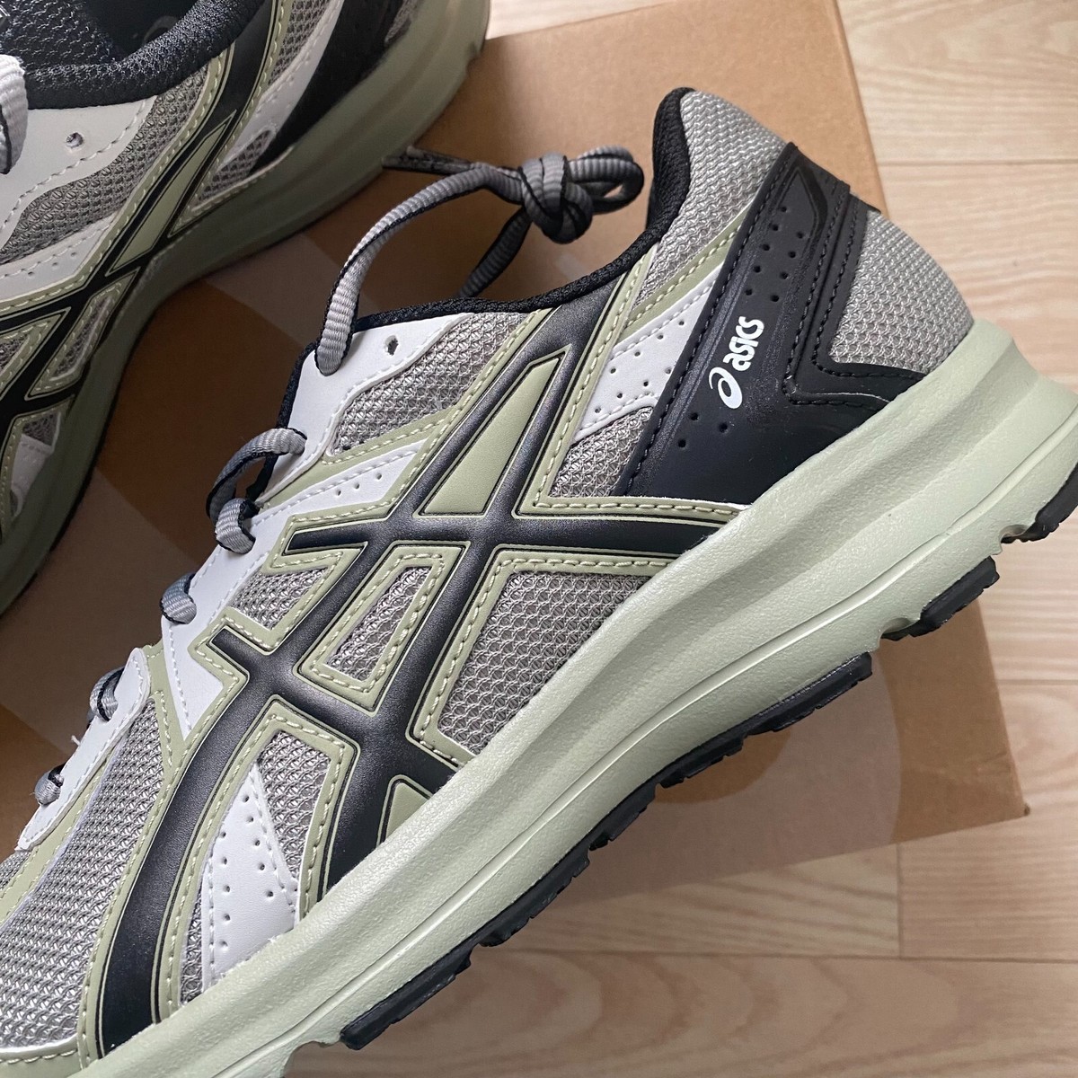 Size 11.5 - ASICS Jog 100S 2E Wide Sheet Rock Black for sale 