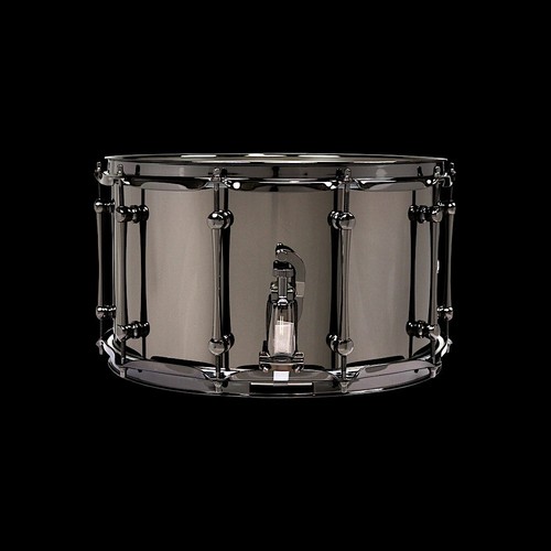 Chaos Metal Forge Brass Beat 13x7 Snare Drum - Black Nickel Hardware - Picture 3 of 3