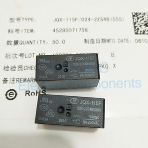 Jqx 115f 024 2zs4b 555 Hongfa Power Relay 8a 24vdc 8 Pins 5 Pack Ebay