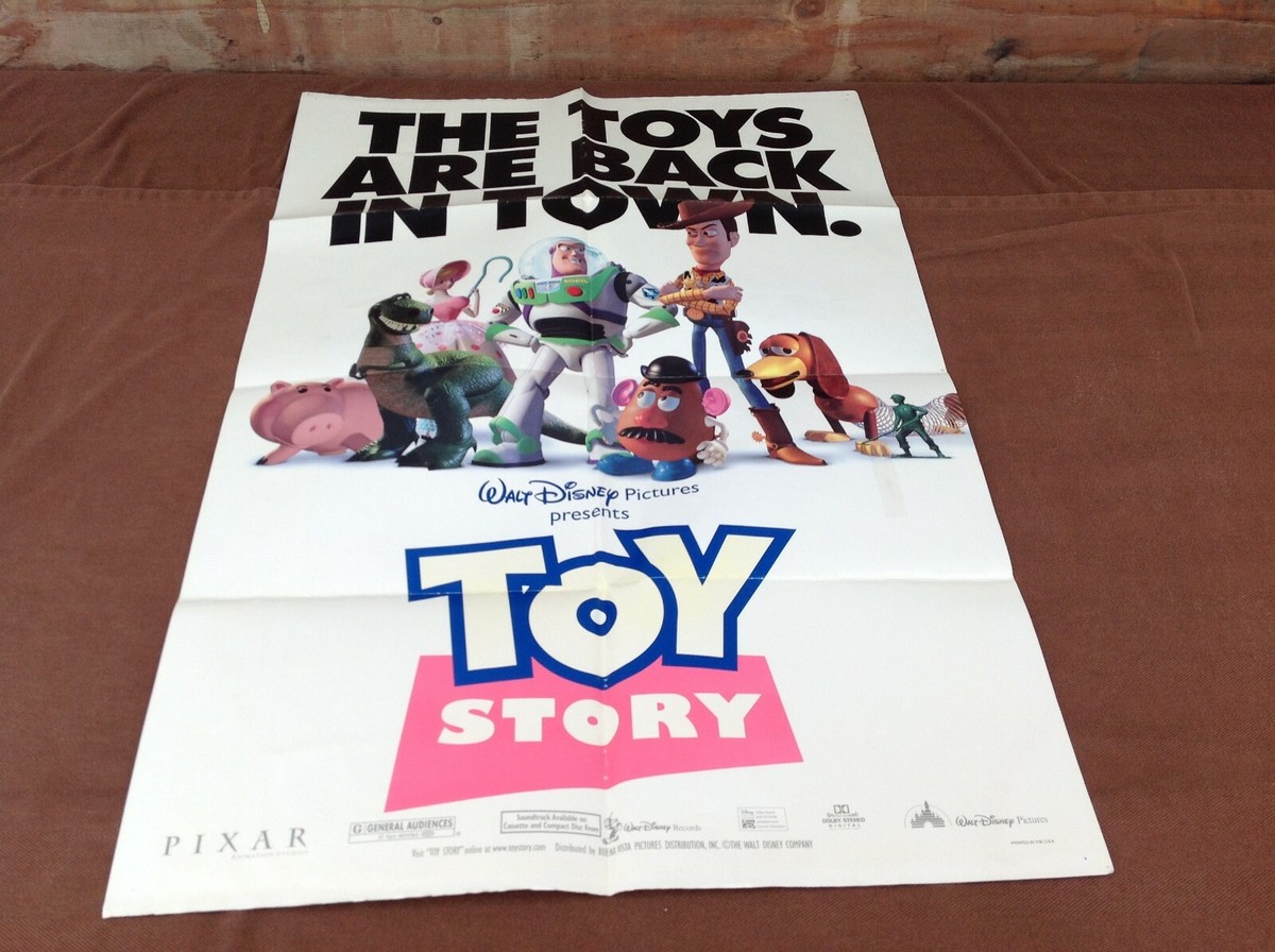 1995 Toy Story Original Movie House Full Sheet Poster | eBay
