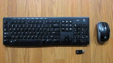 Logitech MK260 Wireless Keyboard and Mouse Combo (with receiver/dongle)