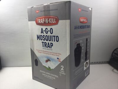 ENOZ A-G-O Mosquito Traps 2 Traps ET5200 Season Long Bug Control Safe Trap USA