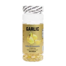 Garlic Oil Concentrate 3 MG 500:1 300 Capsules Cholesterol FREE