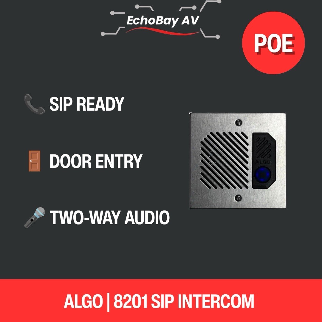 ALGO 8201 SIP Intercom- Stainless Steel
