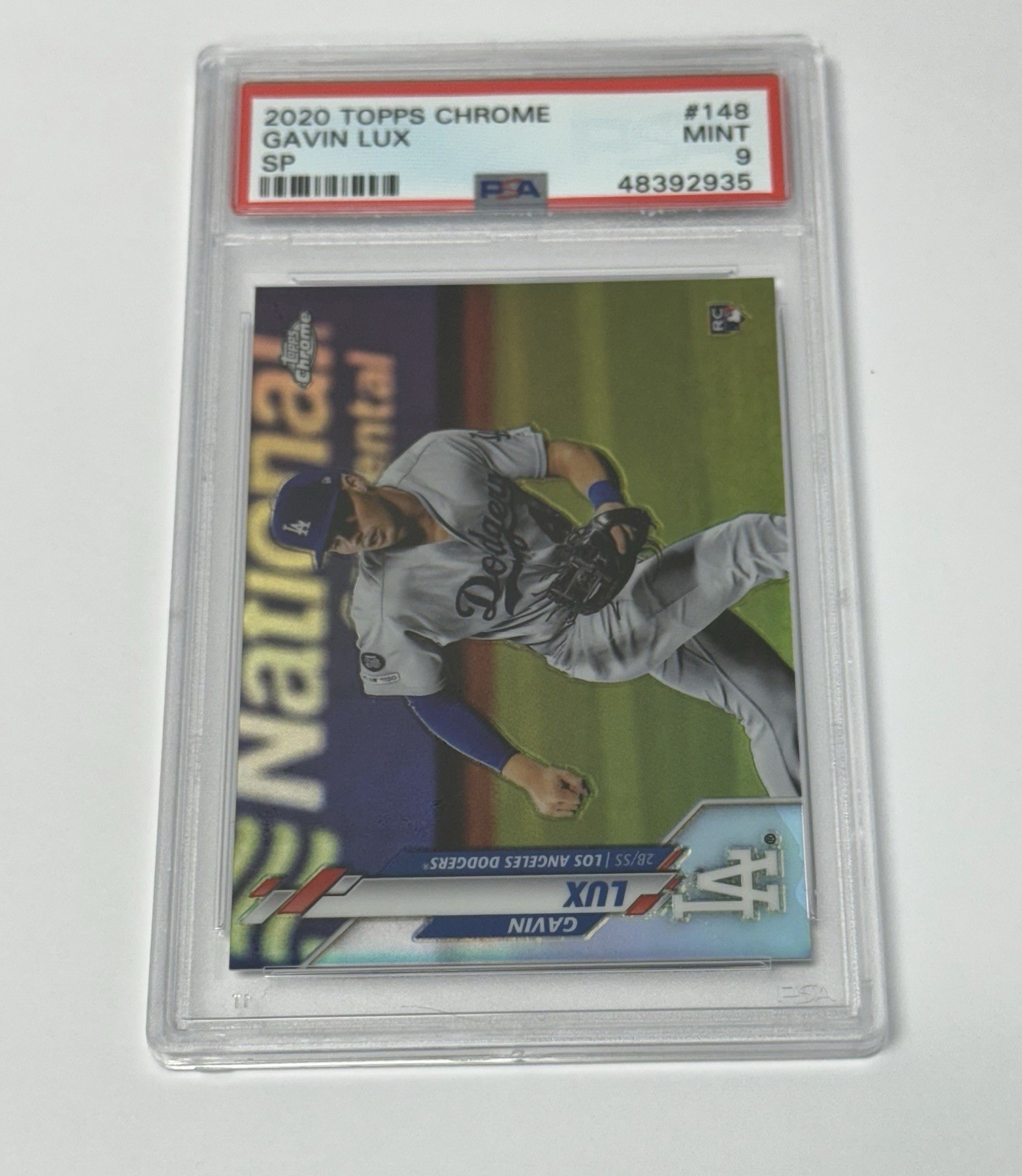 2020 Topps Chrome - Gavin Lux #148 Refractor (RC)