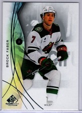 2024-25 SP Game Used Brock Faber Base Card # 82