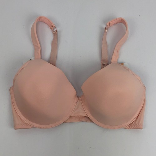 Rene Rofe Lingerie Women Push Up Bra 36DD Pink Lightly Padded Comfort Strap NWT