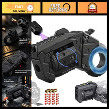 Metal Fidget Gun EDC Toy - Stress Relief Spinner with Shell Ejection  Target, D