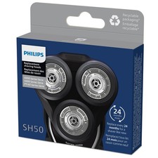 Per PHILIPS SH50/52/30, 3 pezzi testina di ricambio per rasoio Series 5000 6000