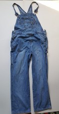 Girls denim dungarees No Boundaries brand. XL size age 15, used, needs button.