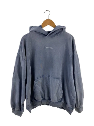 Felpa con cappuccio BALENCIAGA blu XXL usata