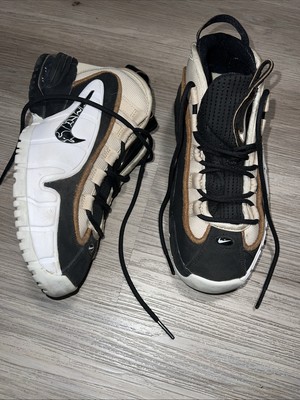 Nike Air Max Penny 1 Rattan Black Ale Brown White Sneakers 5.5 Y
