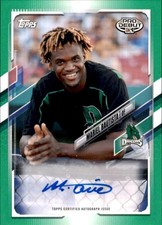 2021 Topps Pro Debut Autograph Green /99 Mariel Bautista #PD-90 Reds Parallel RC