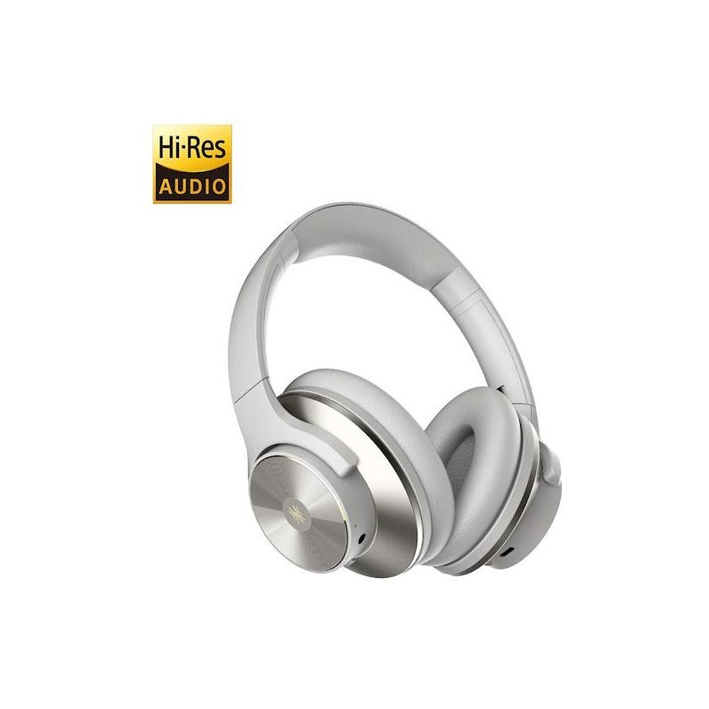 Oneodio Bianco/Argento A10 White (Anc, 50 H, Senza Fili), Cuffie, - Immagine 2