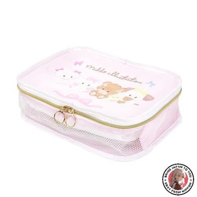 NEU Marimocraft Mikko Illustrationen Reisetasche Aufbewahrungstasche Netz Kle...