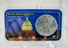 2000 AMERICAN SILVER EAGLE .999 1OZ. PURE CERTIFIED BY LITTLETON SEALED BU