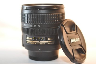 Nikon ED AF-S Nikkor 24-85mm f/3.5-4.5 G FX CLEAN lens for D750 D7500 D850 ZF Z7