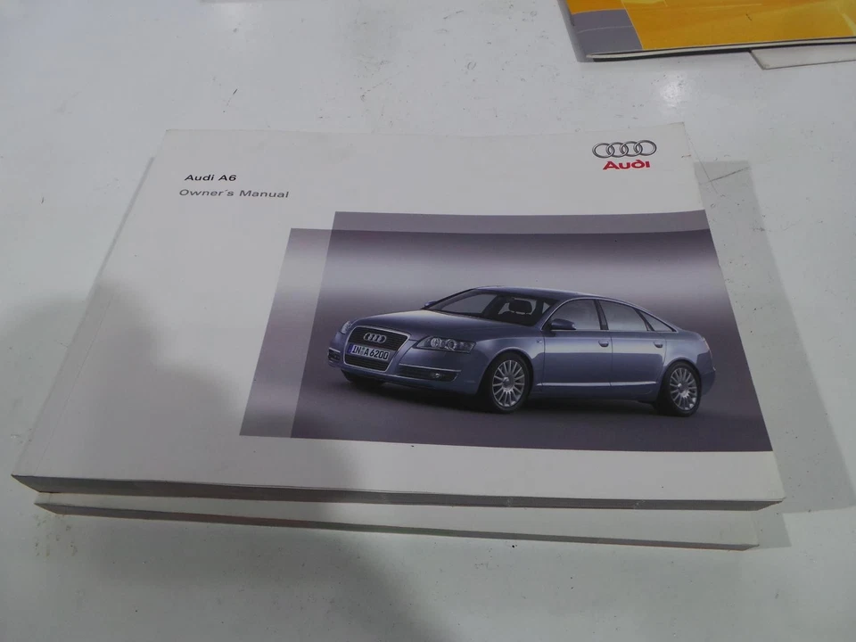 Manuale Dell'Utente Proprietario AUDI A6 2006 Originale Spedizione Veloce - Immagine 3 di 4