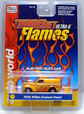 Auto World Thunderjet Ultra-G 1940 Willys Custom Panel HO Slot Car