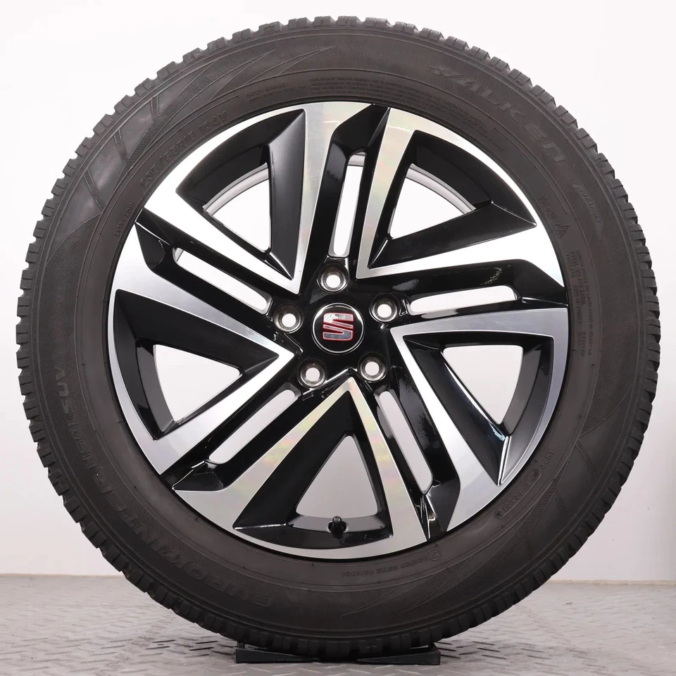 Winterräder 18 Zoll Seat Tarraco KN Original Alu-Felgen 5FJ601025C Winterreifen - Bild 3 von 4