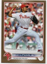 2022 Topps Update GOLD /2022 #US116 Jeurys Familia Phillies    55