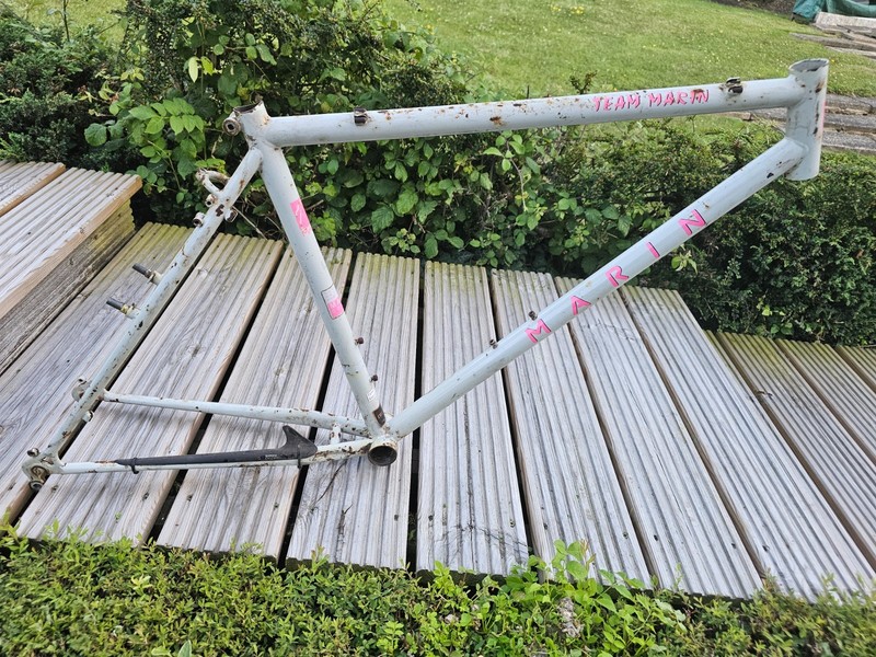 Retro Heaven - 1989 Team Marin Frame - Tange Prestige - 18" / 45.5cm - C-C
