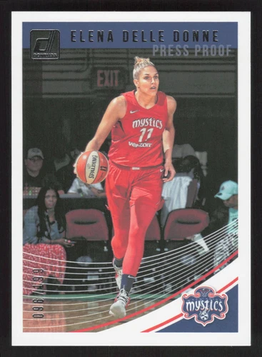 2019 Donruss WNBA #28 Elena Delle Donne Silver Press Proof #/199