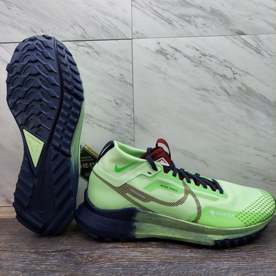 Nike React Pegasus Trail 4 GTX Men's SZ 10 Running Shoes Vapor Green DJ7926-303