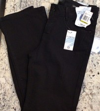 Curve Appeal Women  s 14/32 Black Curve Creator High Rise BOOT Jeans NEW 78