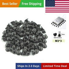 100 Pcs Replacement HDD SATA SSD 2.5" Hard Drive Caddy Screws for Lenovo Dell HP