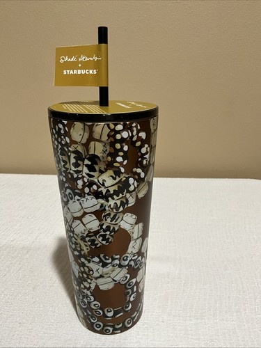 Starbucks Shade Akanbi Batik Beads Edelstahl Cold Cup NEU - Bild 9 von 11