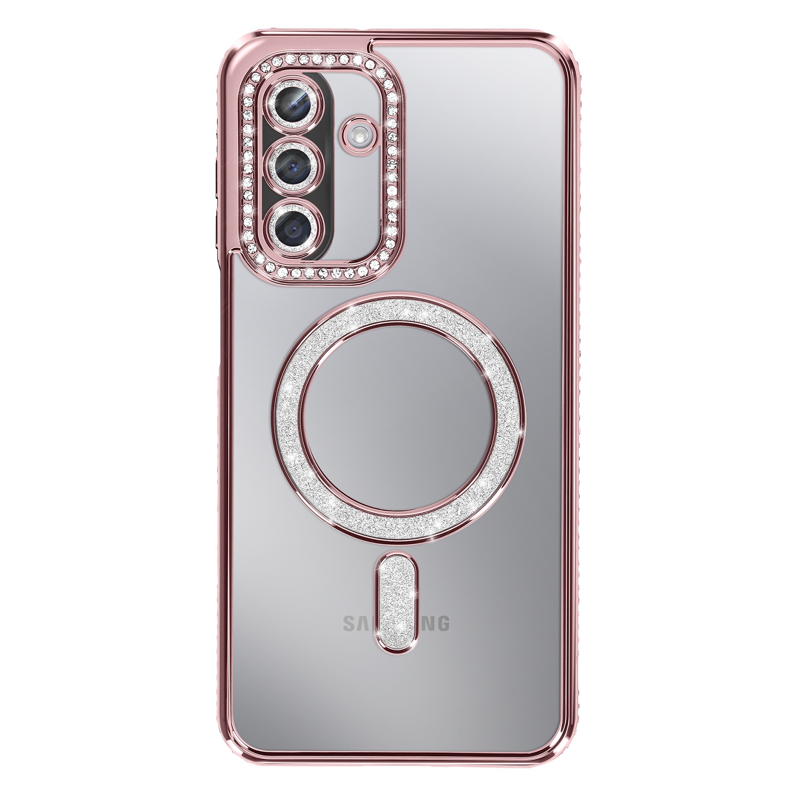 Coque Galaxy A17 strass rose une idée cadeau tendance pour les fêtes