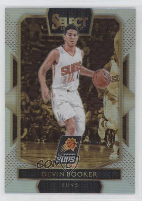 2016-17 Panini Select Courtside Silver Prizm Devin Booker #253 1yj