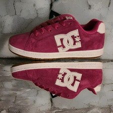 Zapatos de skate para mujer DC Gaveler de caña baja - Berry