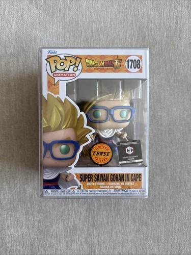 Funko POP! Animation: Dragon Ball - Super Saiyan Gohan in Cape Metallic Chase Ex