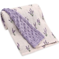 LifeTree Baby Blankets for Boys Girls, Soft Double Layer Swaddle Blankets,