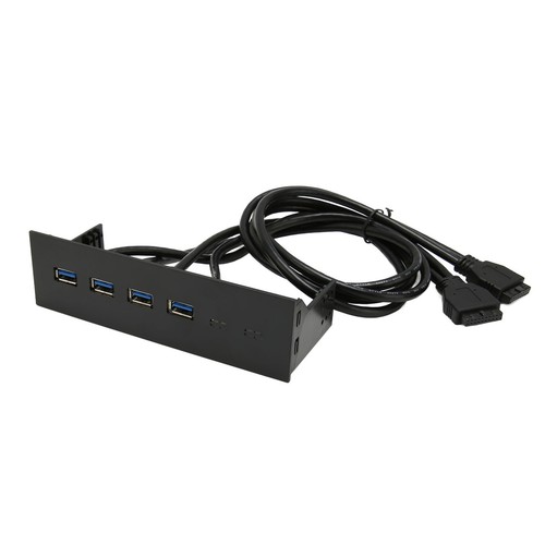 USB3.0 Hub Front Panel 5Gbps 4 Ports 19pin Optical Drive Front Panel For 5.25 CB - Afbeelding 9 van 22