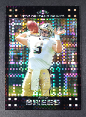 2007 TOPPS CHROME X-FACTOR #TC116 DREW BREES NEW ORLEANS SAINTS *NRMT*
